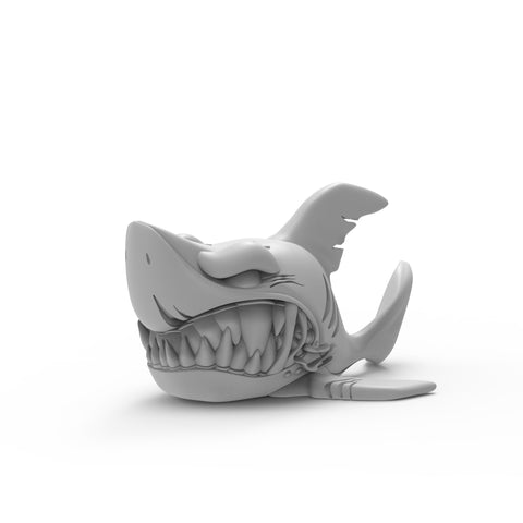 Hell Shark: Mini 3D Print