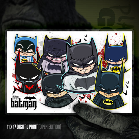 The Batmen: 11 x17 Premium Print