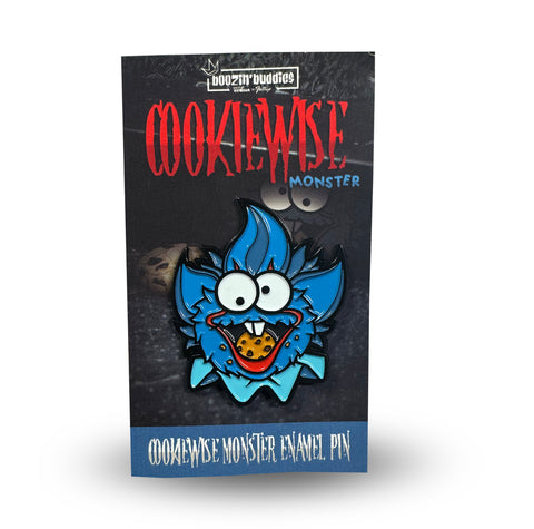 Cookiewise Enamel Pin: Cookie Monster Edition