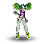 Harleys - 7"Giant Sticker: Harley/Joker Edition