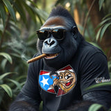 WU-EEEPA!  Coquí  Tee - Playful Gorilla Edition 🐸