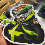 RawmanR177A - 7"Giant Sticker Collab by HotActor x Playfulgorilla